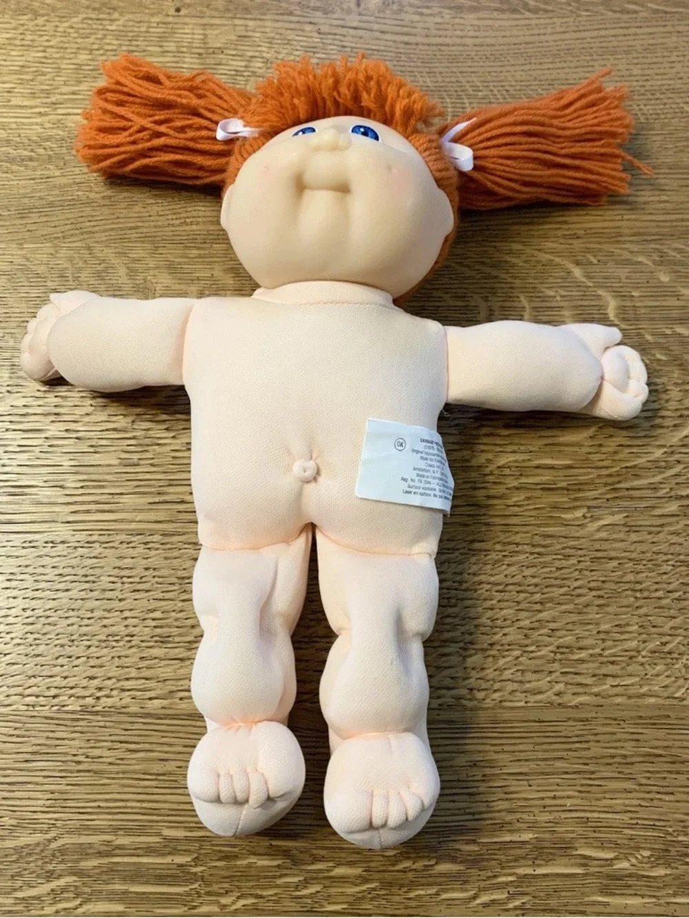 Vintage Cabbage Patch Kids Toddler Doll HM2 Girl W Red Hair CPK Balloon Pjs